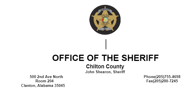 Chilton County Logo and Heading